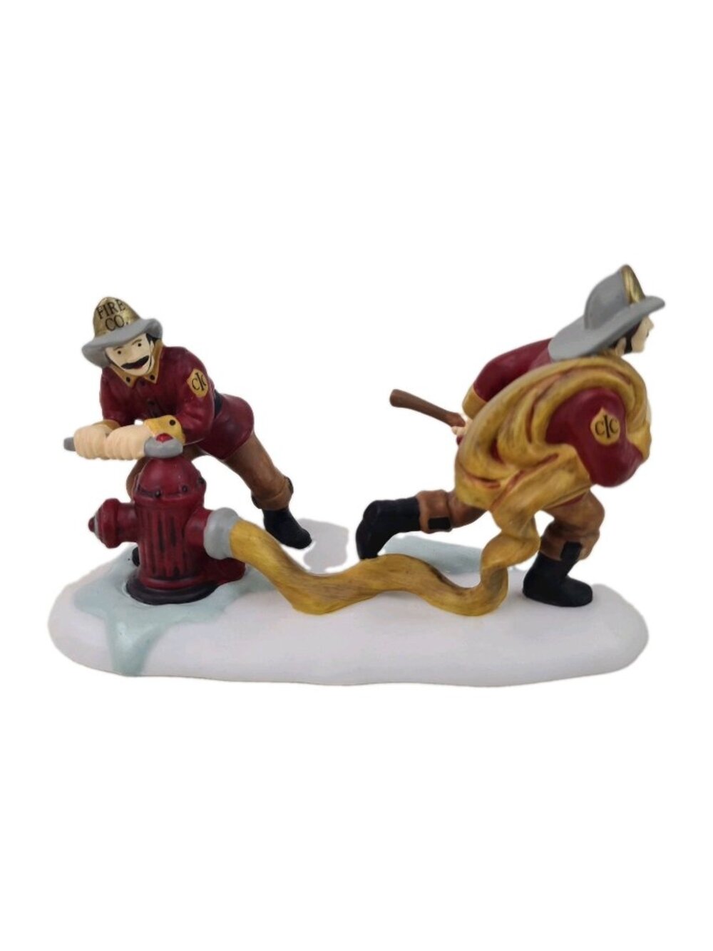 Department 56 Fire Drill Practice 58968 Christmas In The City Figurine Vntg